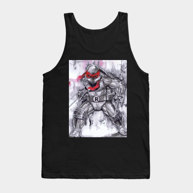 TMNT RAPH Tank Top by emilcabaltierra